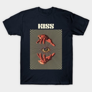 Hand Eyes Kiss T-Shirt